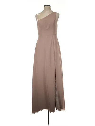 Pre-owned Azazie Cocktail Dress In Brown