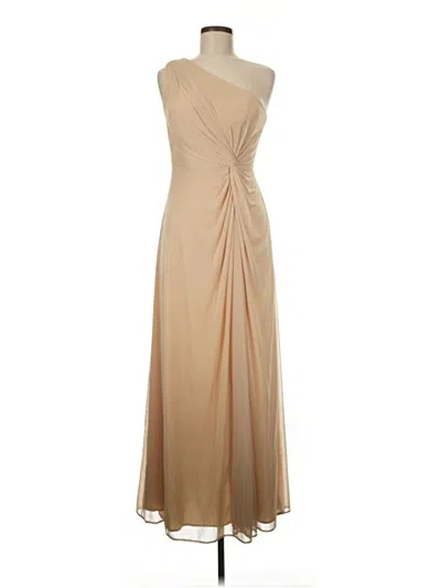 Pre-owned Azazie Cocktail Dress In Brown
