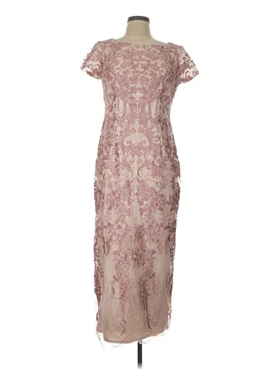 Pre-owned Azazie Cocktail Dress In Burgundy