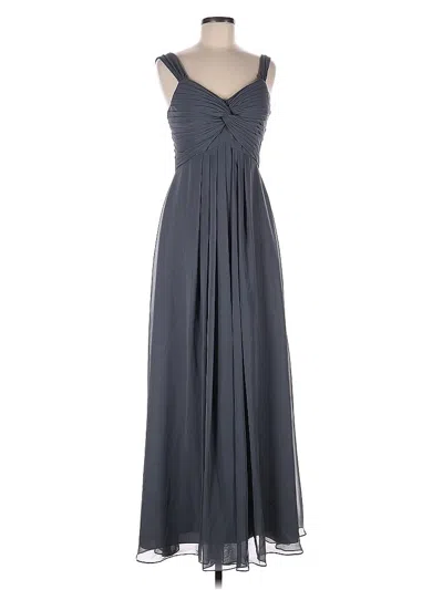 Pre-owned Azazie Cocktail Dress In Gray