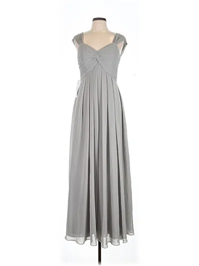Pre-owned Azazie Cocktail Dress In Gray