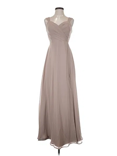 Pre-owned Azazie Cocktail Dress In Gray