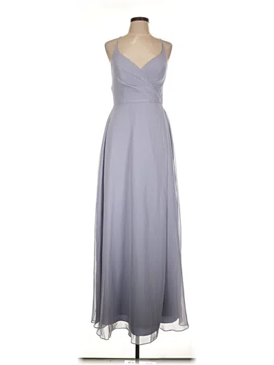 Pre-owned Azazie Cocktail Dress In Gray
