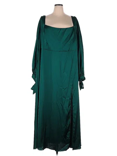 Pre-owned Azazie Cocktail Dress In Green