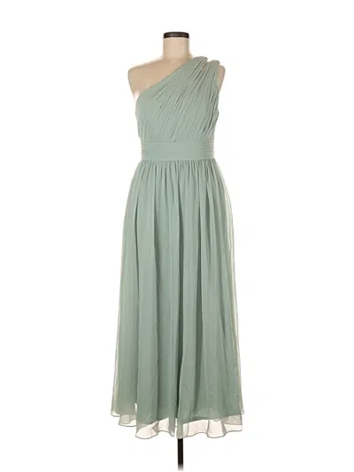 Pre-owned Azazie Cocktail Dress In Green