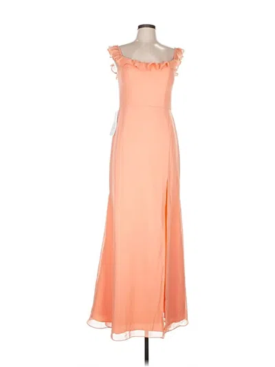 Pre-owned Azazie Cocktail Dress In Orange
