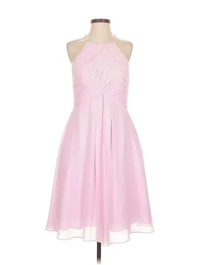 Pre-owned Azazie Cocktail Dress In Pink