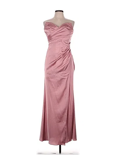Pre-owned Azazie Cocktail Dress In Pink