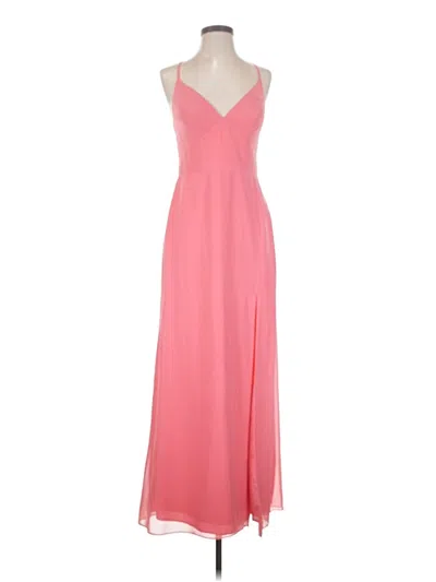 Pre-owned Azazie Cocktail Dress In Pink