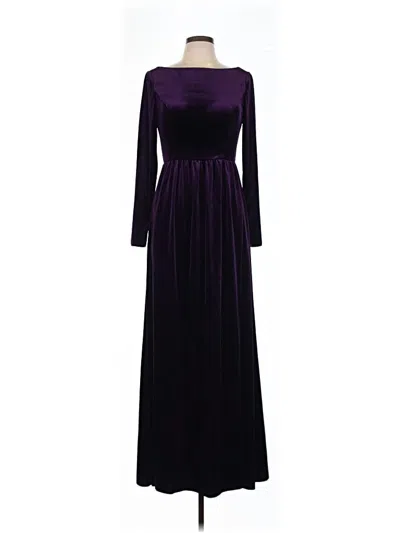 Pre-owned Azazie Cocktail Dress In Purple