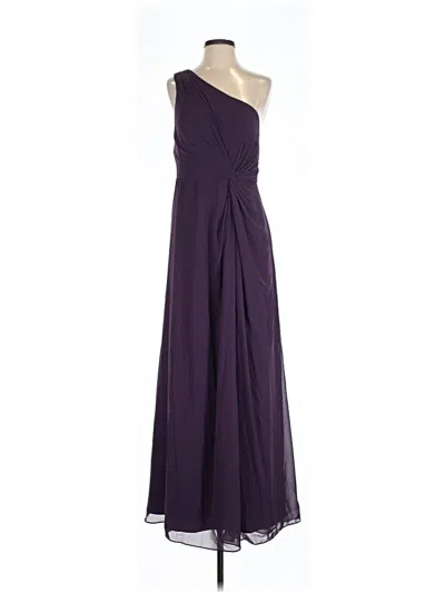 Pre-owned Azazie Cocktail Dress In Purple