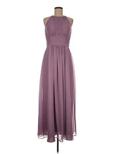 Pre-owned Azazie Cocktail Dress In Purple