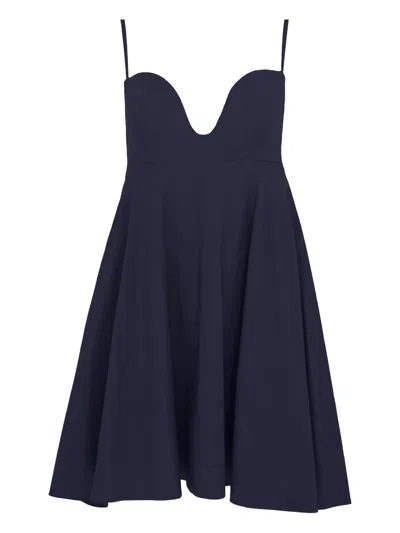 Azeeza Alta Mini Dress In Blue