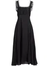 Azeeza Aubrey Midi Dress In Black
