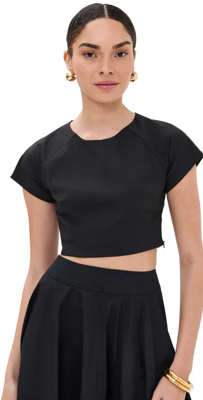 AZEEZA AURA TOP BLACK