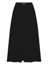 Azeeza Avani Midi Skirt In Black