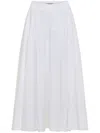 Azeeza Avani Midi Skirt In White