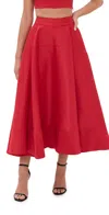 Azeeza Avani Skirt Garnet In Garnet