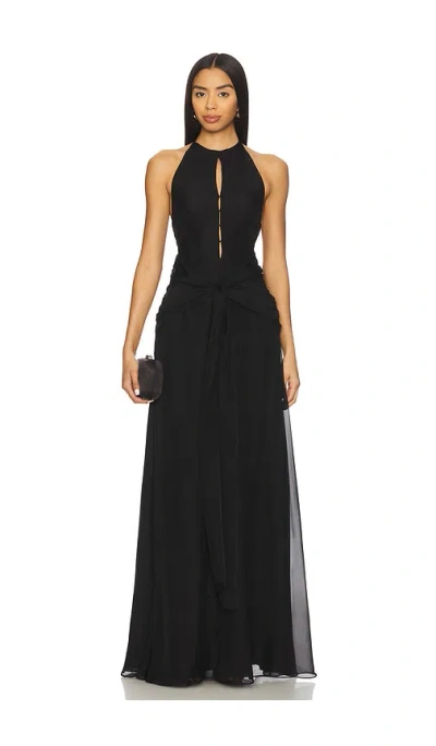 Azeeza Avya Gown In Black