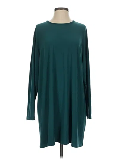 Pre-owned Azeeza Casual Dress In Teal