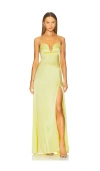 Azeeza Delara Gown In Yellow