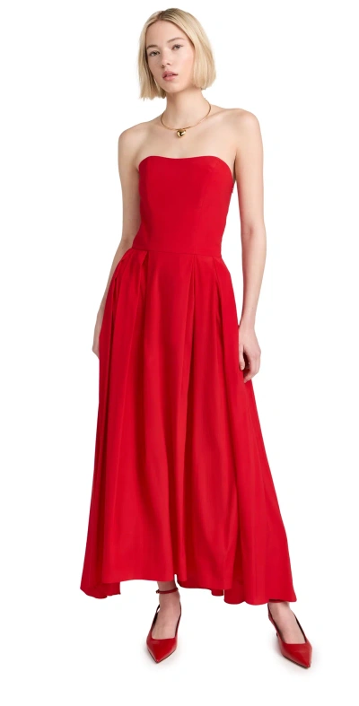 Azeeza Ezra Dress Scarlett In Red