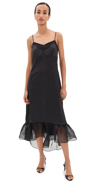 Azeeza Genevieve Midi Dress Black