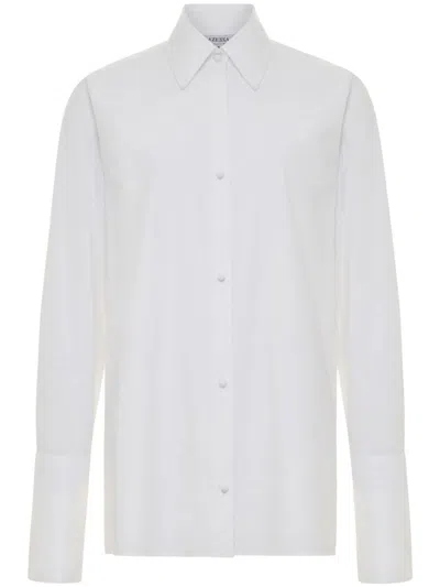 Azeeza Kareena Mini Shirt Dress In White