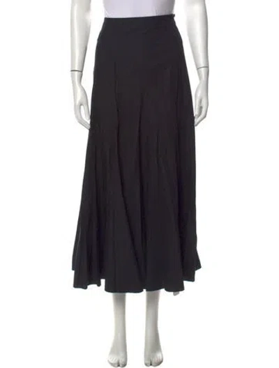 Pre-owned Azeeza Long Skirt In Black