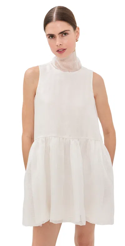 Azeeza Marie Mini Dress White