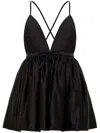 Azeeza Martine Mini Dress In Black