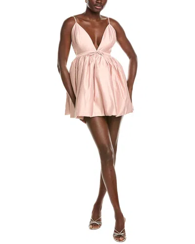 Azeeza Martine Mini Dress In Dusty Pink