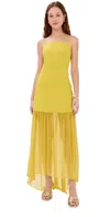 Azeeza Paloma Gown Pear In Pear