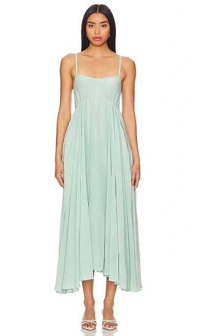 Azeeza Rachel Midi Dress In Blue