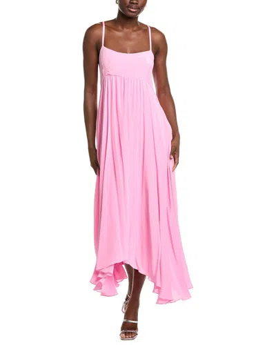 Azeeza Rachel Midi Dress In Pink
