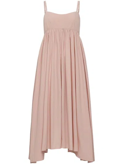 Azeeza Rachel Midi Dress In Pink