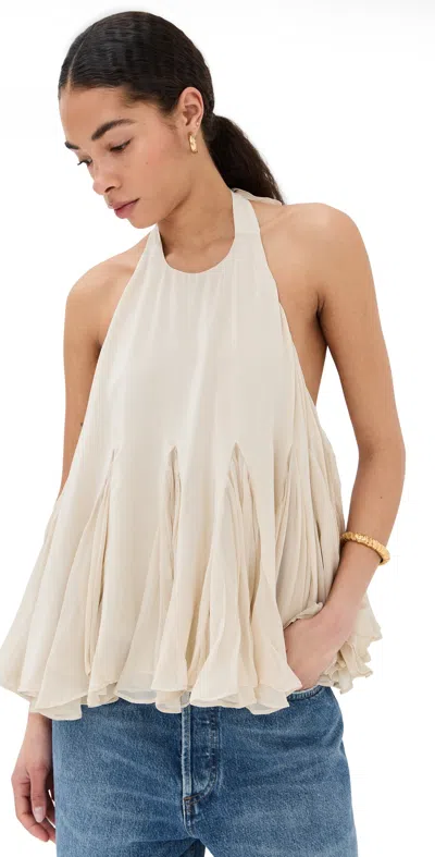 Azeeza Sabine Top Pearl