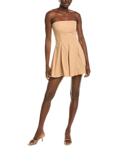 Azeeza Sable Mini Dress In Sand