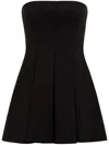 Azeeza Sable Minidress In Black