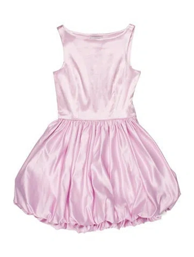 Pre-owned Azeeza Scoop Neck Mini Dress W/ Tags In Pink