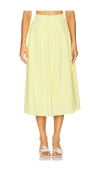 Azeeza Sheridan Skirt In Yellow