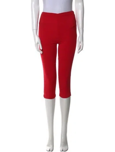 Pre-owned Azeeza Skinny Leg Pants W/ Tags In Red
