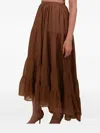 Azeeza Tamar Maxi Skirt In Brown