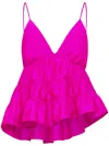 Azeeza Viola Top In Magenta