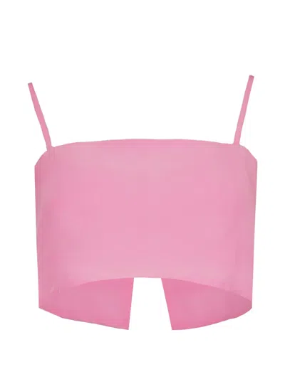 Azeeza Walton Straps Top In Pink