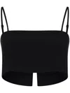 Azeeza Walton Top In Black