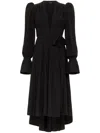 Azeeza Willow Midi Dress In Black