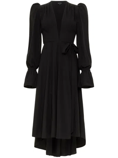 Azeeza Willow Midi Dress In Black