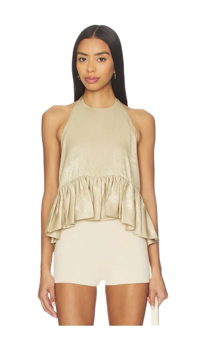 Azeeza Winston Top In Gold