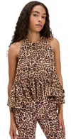 Azeeza Winston Top Leopard In Brown